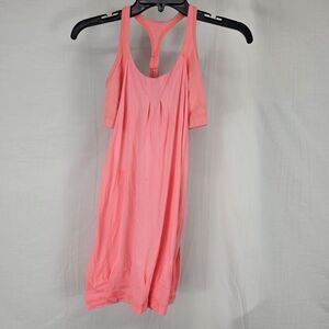 Lululemon Practice Freely Tank Bleached Coral and Pop Orange Women's Size 4
